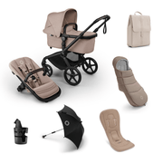 Bugaboo Baby Strollers Taupe Melange Bugaboo Fox 5 Renew - Essential Bundle