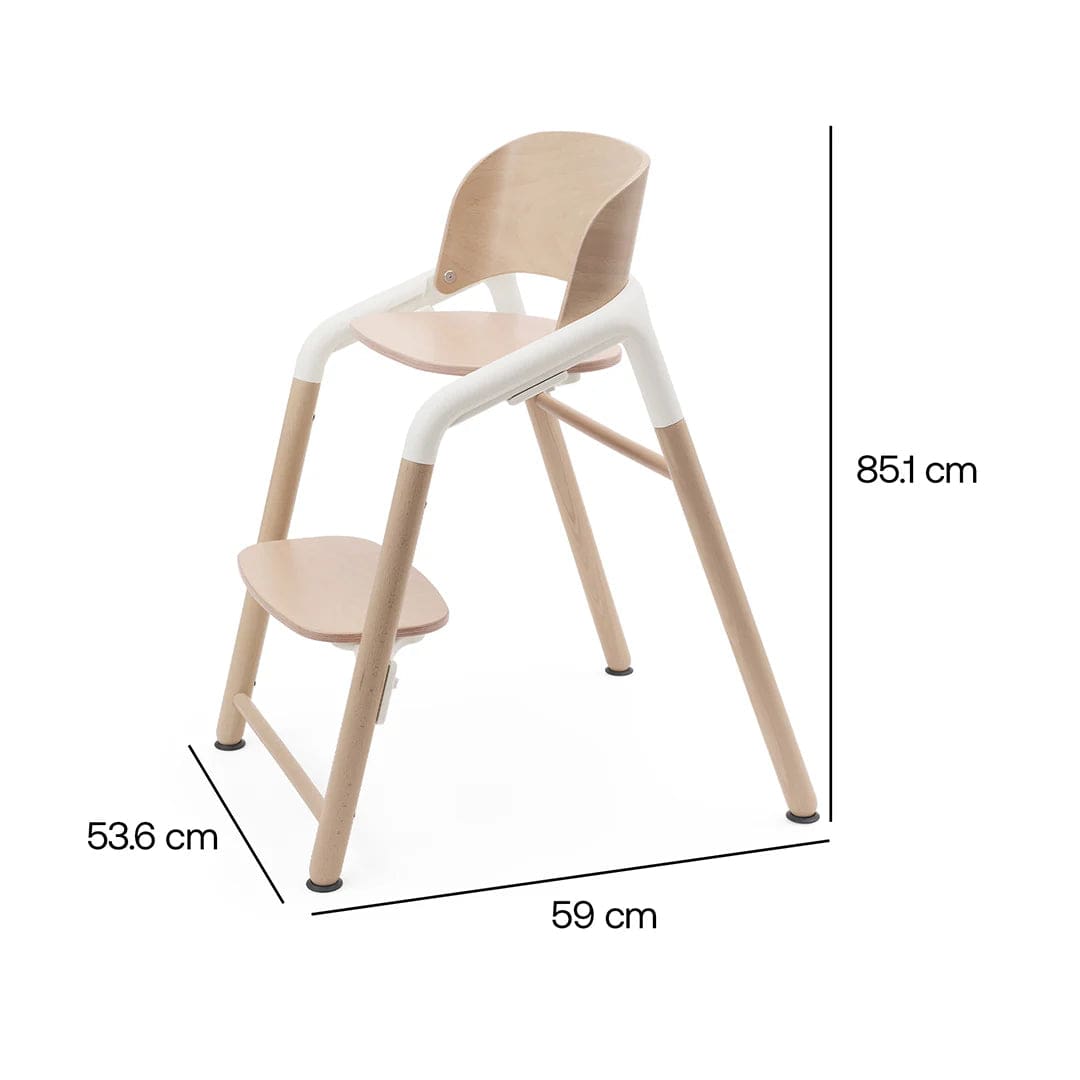 Bugaboo Highchair Bugaboo Giraffe Highchair - Wood/White