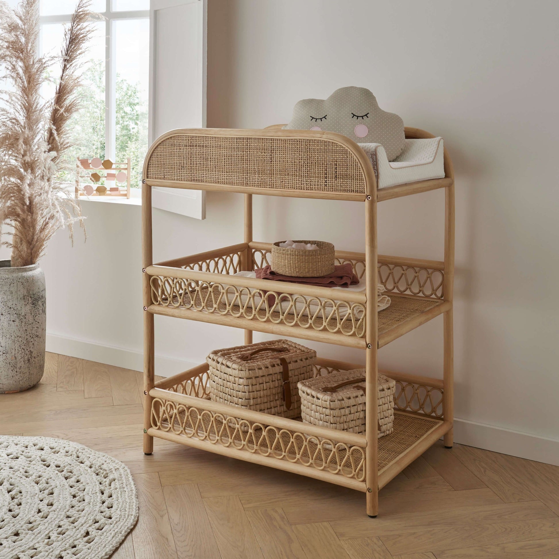 Cuddle Co Cuddle Co Aria Changer - Rattan