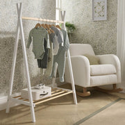 Cuddle Co White & Natural Cuddle Co Nola Clothes Rail