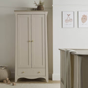 Cuddleco Nursery Furniture CuddleCo Clara 3 Piece Nursery Furniture Set - Cashmere/Ash
