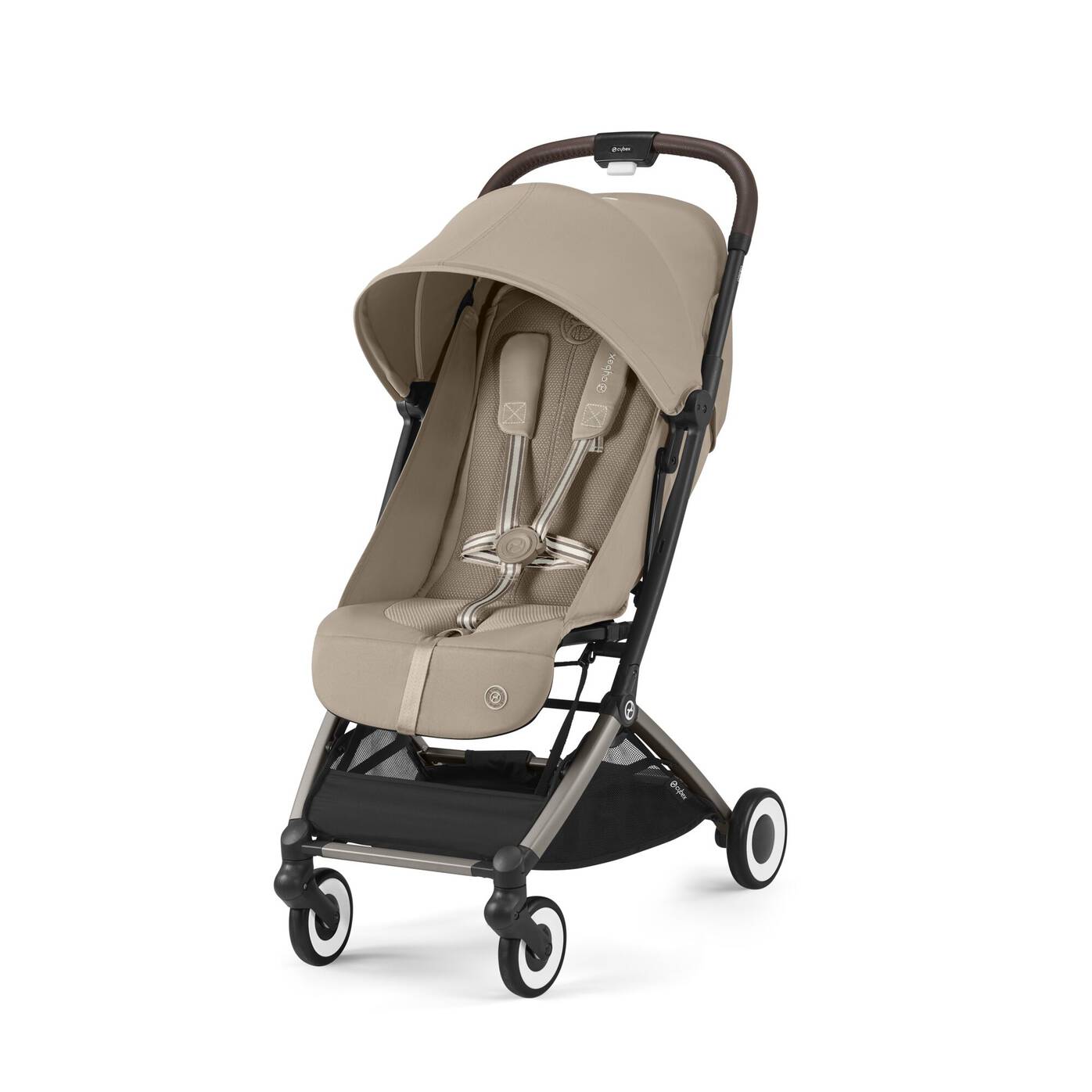 Cybex Baby Strollers Cybex Orfeo Almond Beige - Taupe Frame