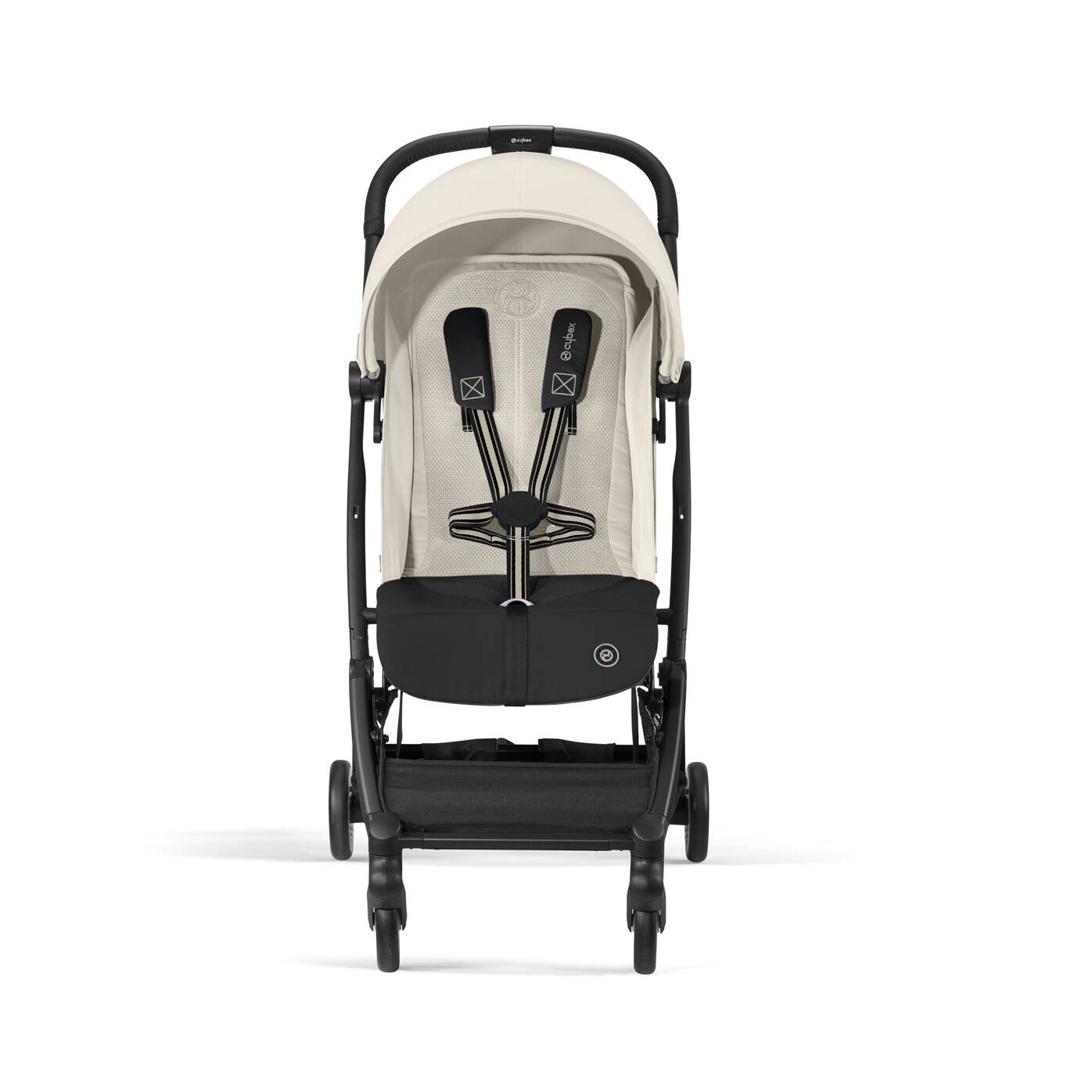 Cybex Baby Strollers Cybex Orfeo Canvas White - Black Frame