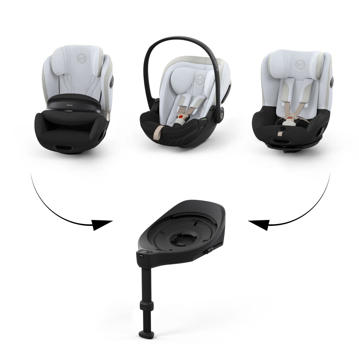 Cybex Car Seat Cybex Anoris S Style Airbag - Misty Grey - Pre Order