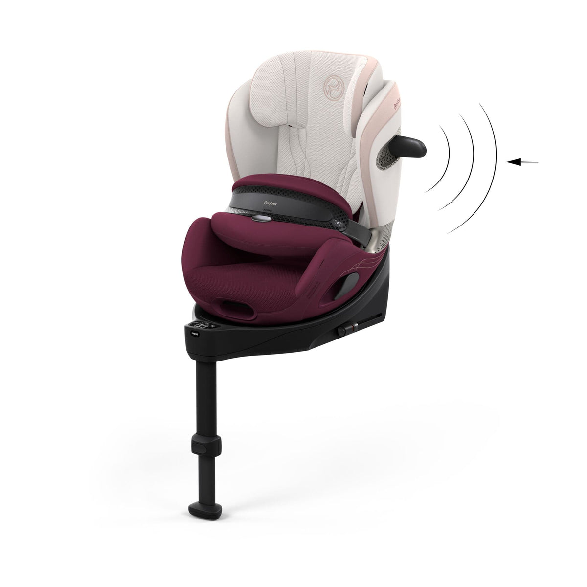 Cybex Car Seat Cybex Anoris S Style Airbag - Quartz Pink - Pre Order