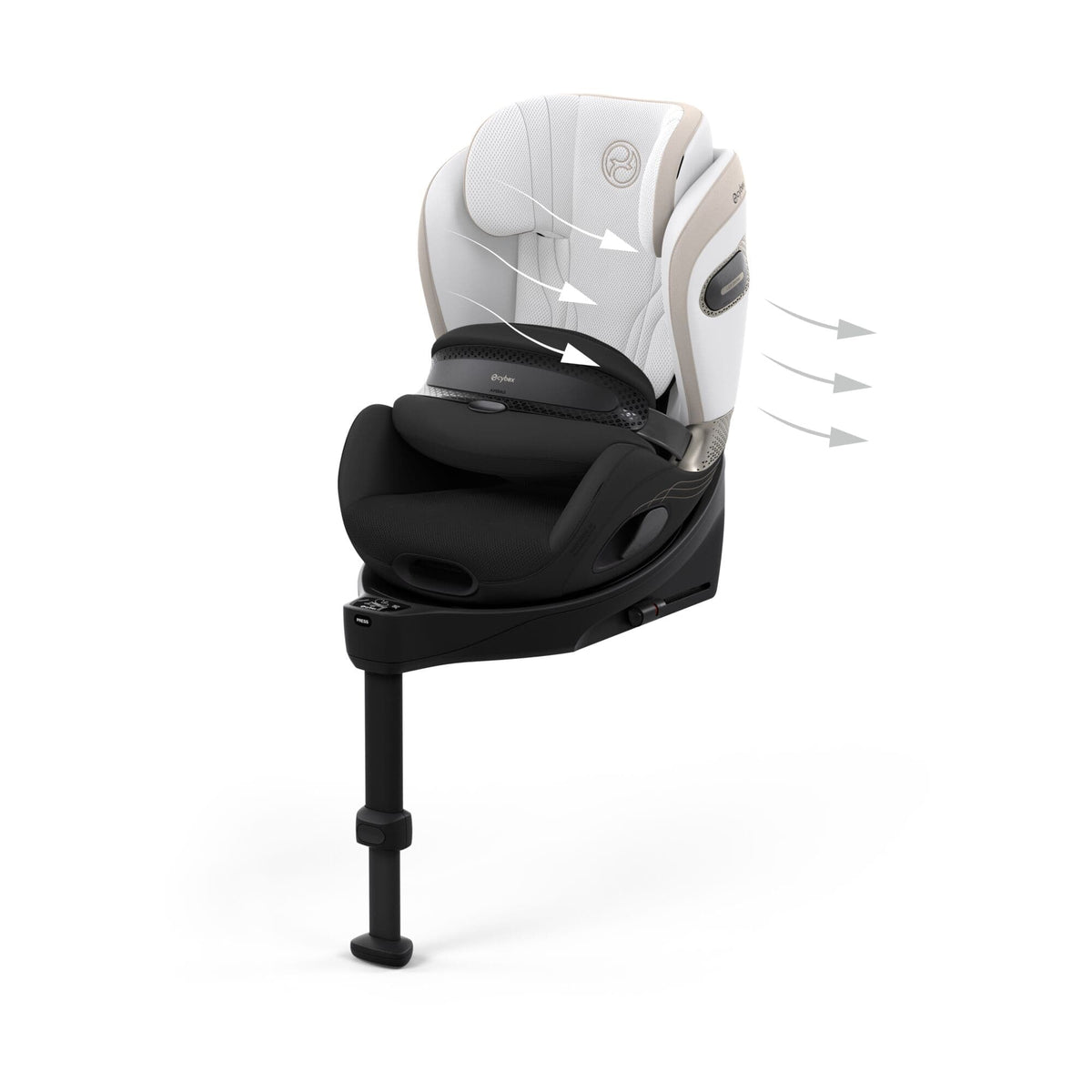 Cybex Car Seat Cybex Anoris Si Airbag Style - Off White - Pre Order