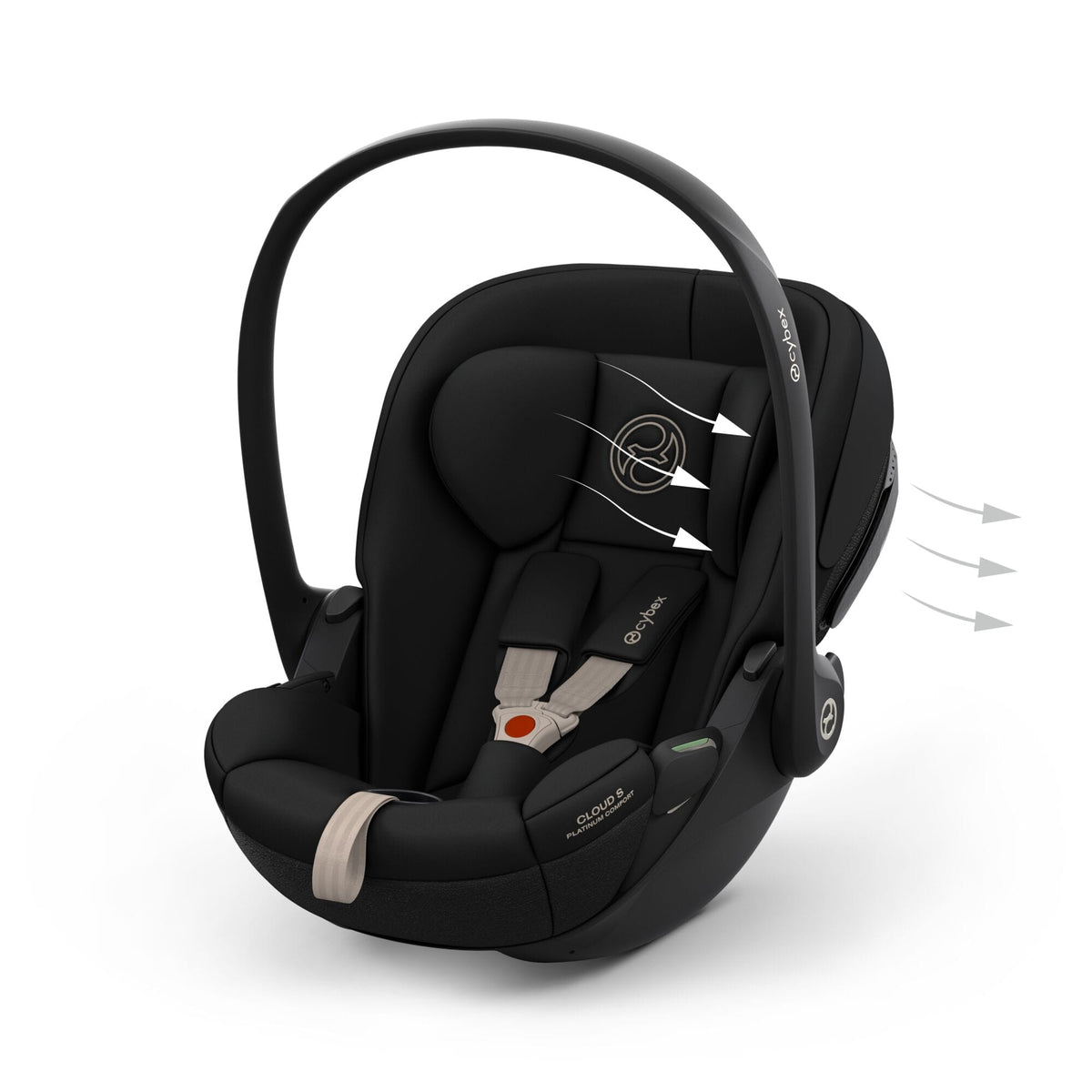 Cybex Car Seat Cybex Cloud S - Sepia Black - Pre Order November