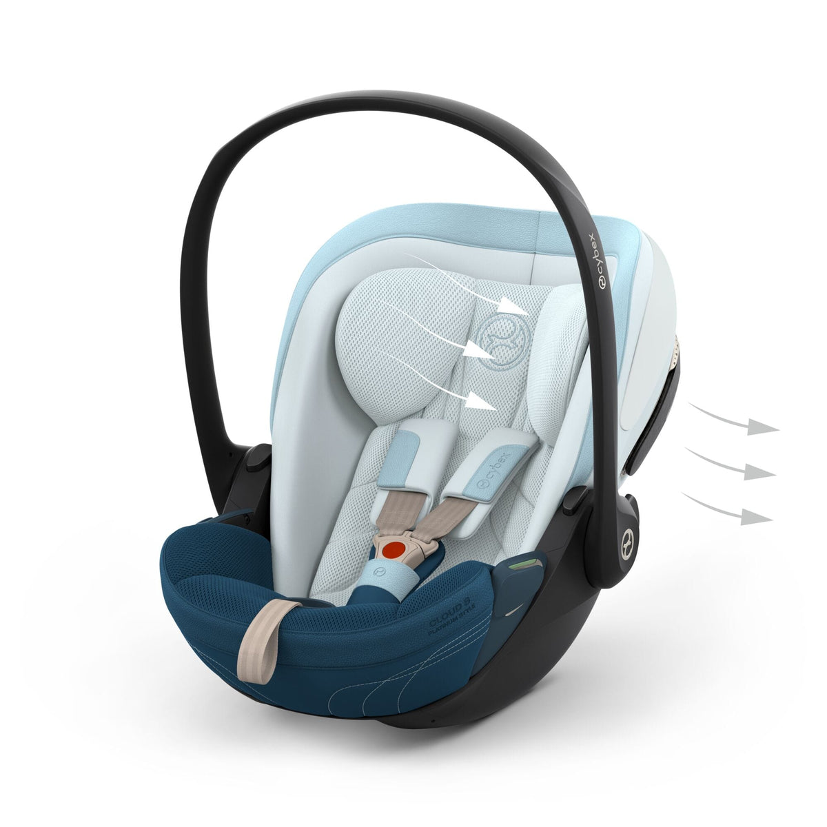 Cybex Car Seat Cybex Cloud S Style- Opal Blue - Pre Order November