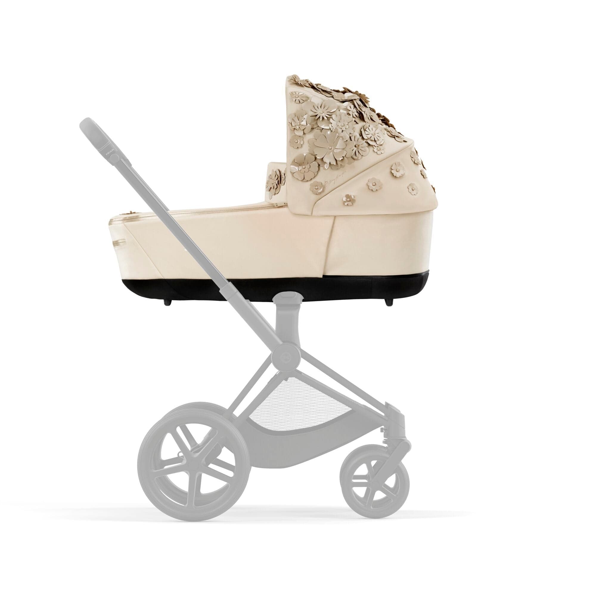 Cybex Carrycot Cybex PRIAM │ ePRIAM Lux Carrycot -  Simply Flowers │ Nude Beige