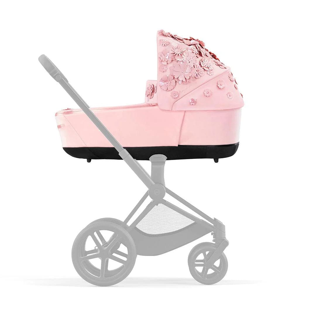 Cybex Carrycot Cybex PRIAM │ ePRIAM Lux Carrycot -  Simply Flowers │ Pale Blush