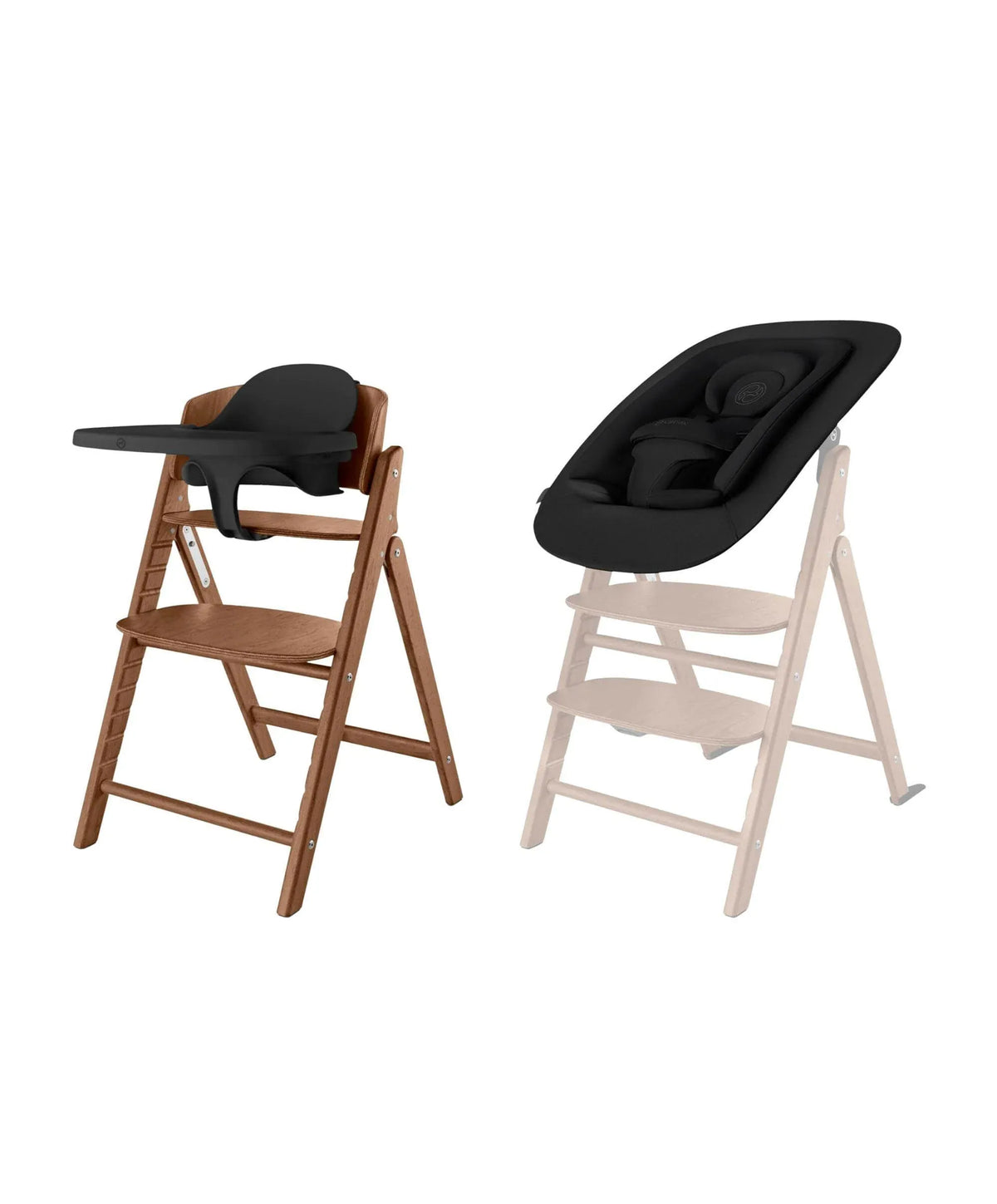 Cybex Highchair Cybex 4 in 1 Click & Fold - Dark Natural