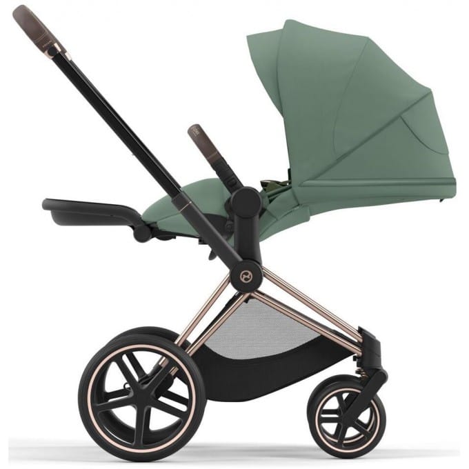 Cybex Prams Cybex Priam - RoseGold & Leaf Green