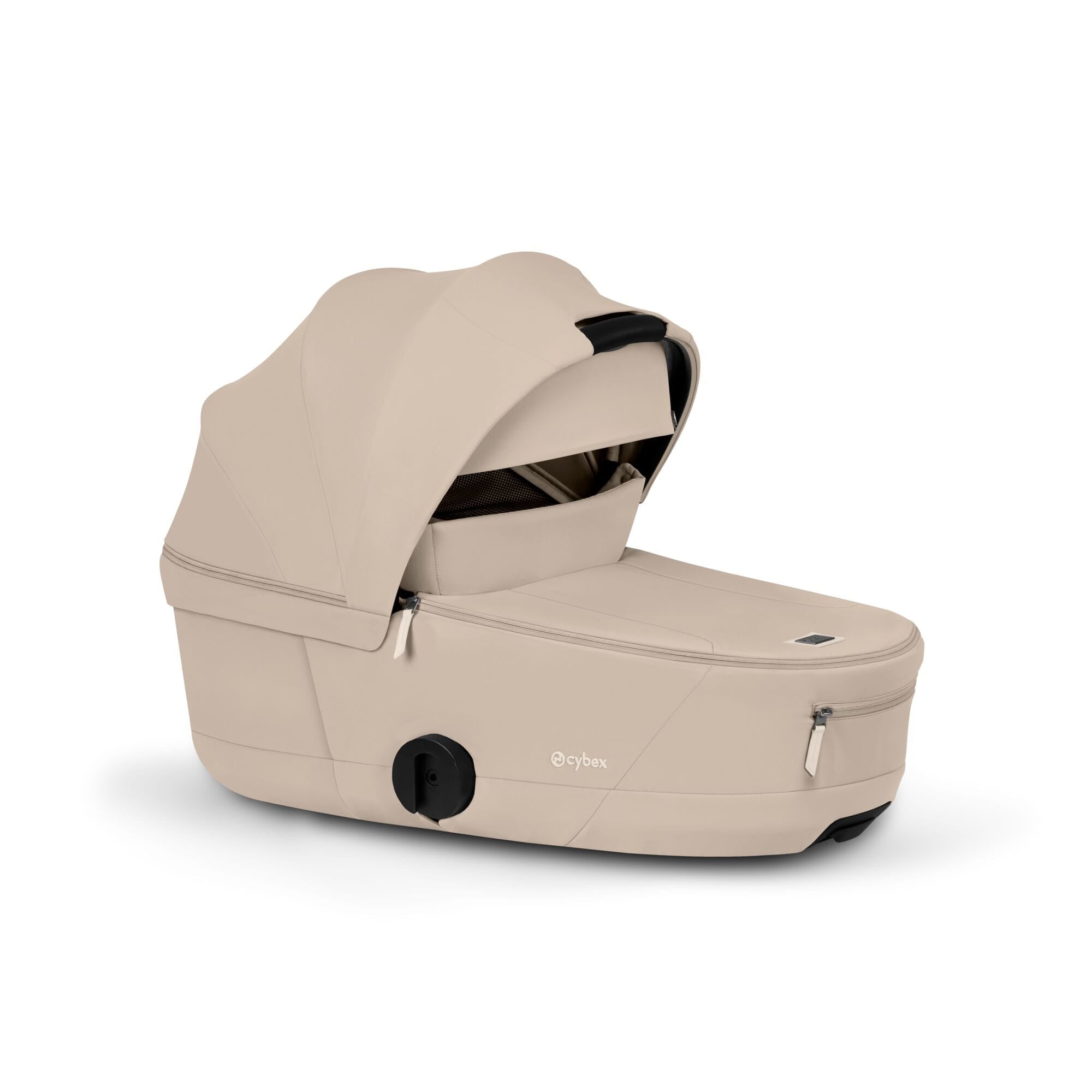 Cybex Prams & Pushchairs Cybex Mios Puschair & Fold Cot Bundle - Black/Cozy Beige 2026