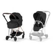 Cybex Prams & Pushchairs Cybex Mios Puschair & Fold Cot Bundle -Rosegold/ Black 2026