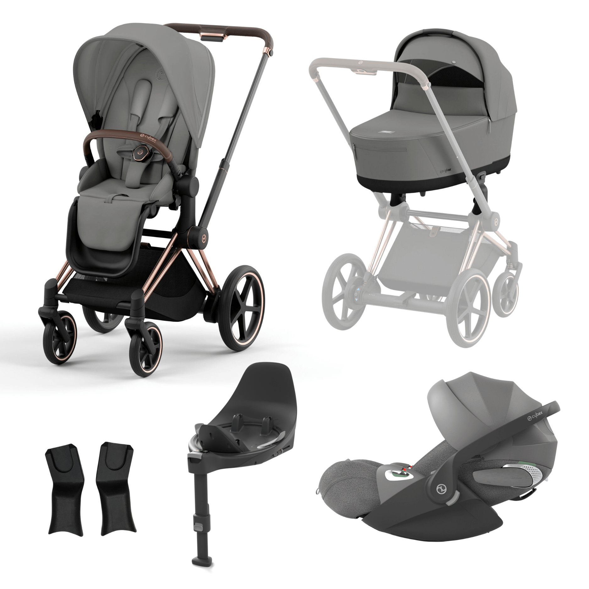 priam cybex rose gold Cybex ePriam Rose Gold – Bababoom Boutique