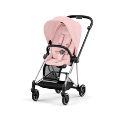Cybex Pushchair Chrome Black (Black Handle/Bumper Bar) / Peach Pink NEW Cybex MIOS Pushchair 2023 - Pre Order