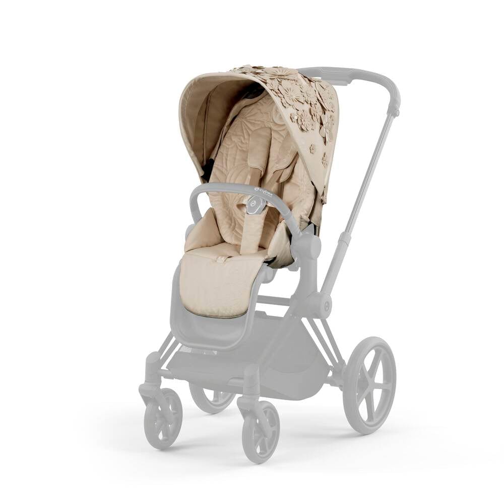 Cybex Seat Pack Cybex PRIAM │ ePRIAM Seat Pack - Simply Flowers │ Nude Beige