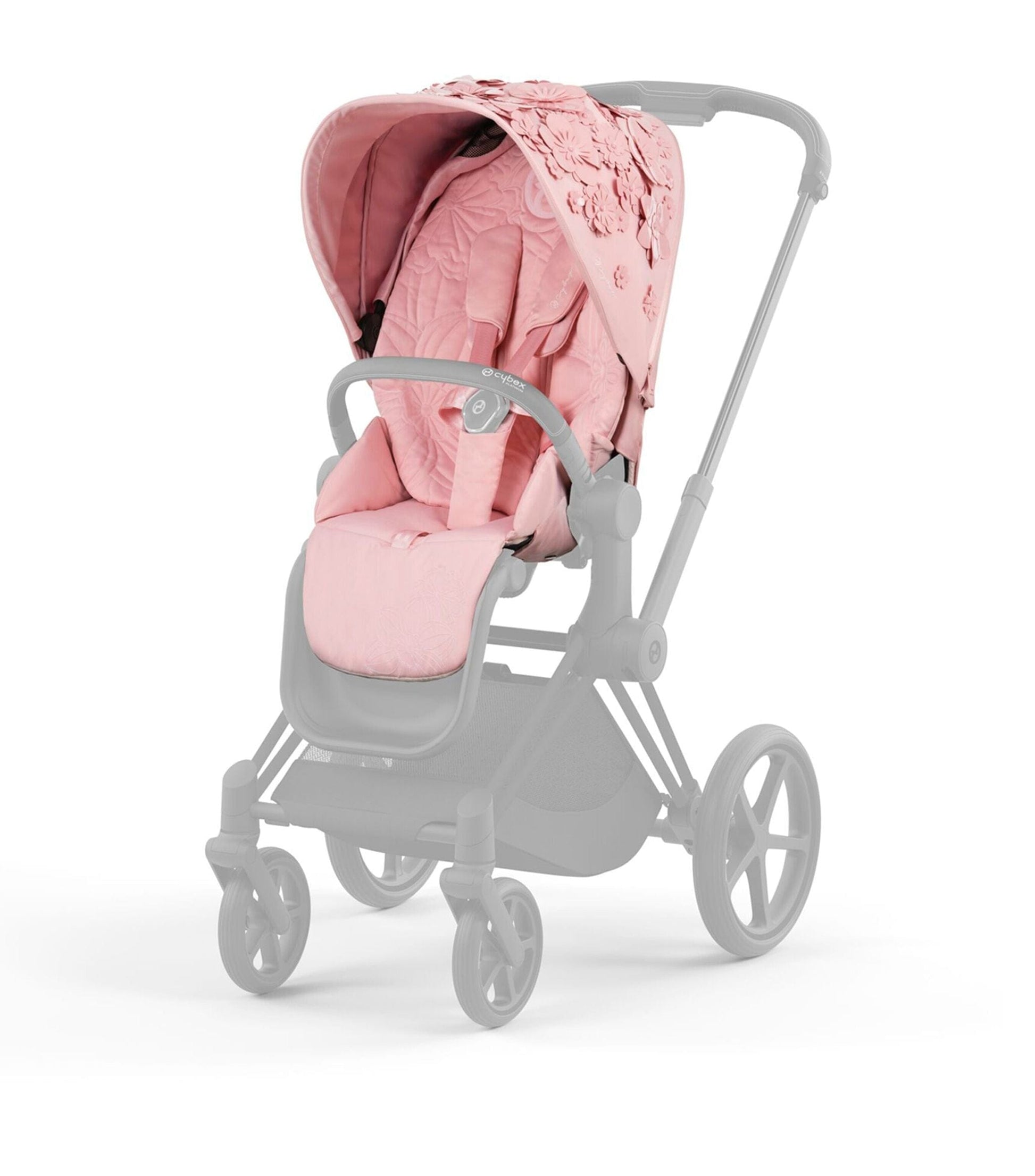 Cybex Seat Pack Cybex PRIAM │ ePRIAM Seat Pack - Simply Flowers │ Pale Blush
