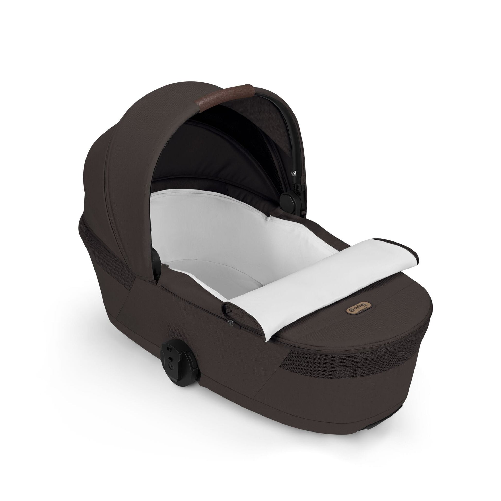 Cybex Travel System Cybex Balios S Lux with Folding Carrycot - Chocolate Brown Bundle - Pre Order