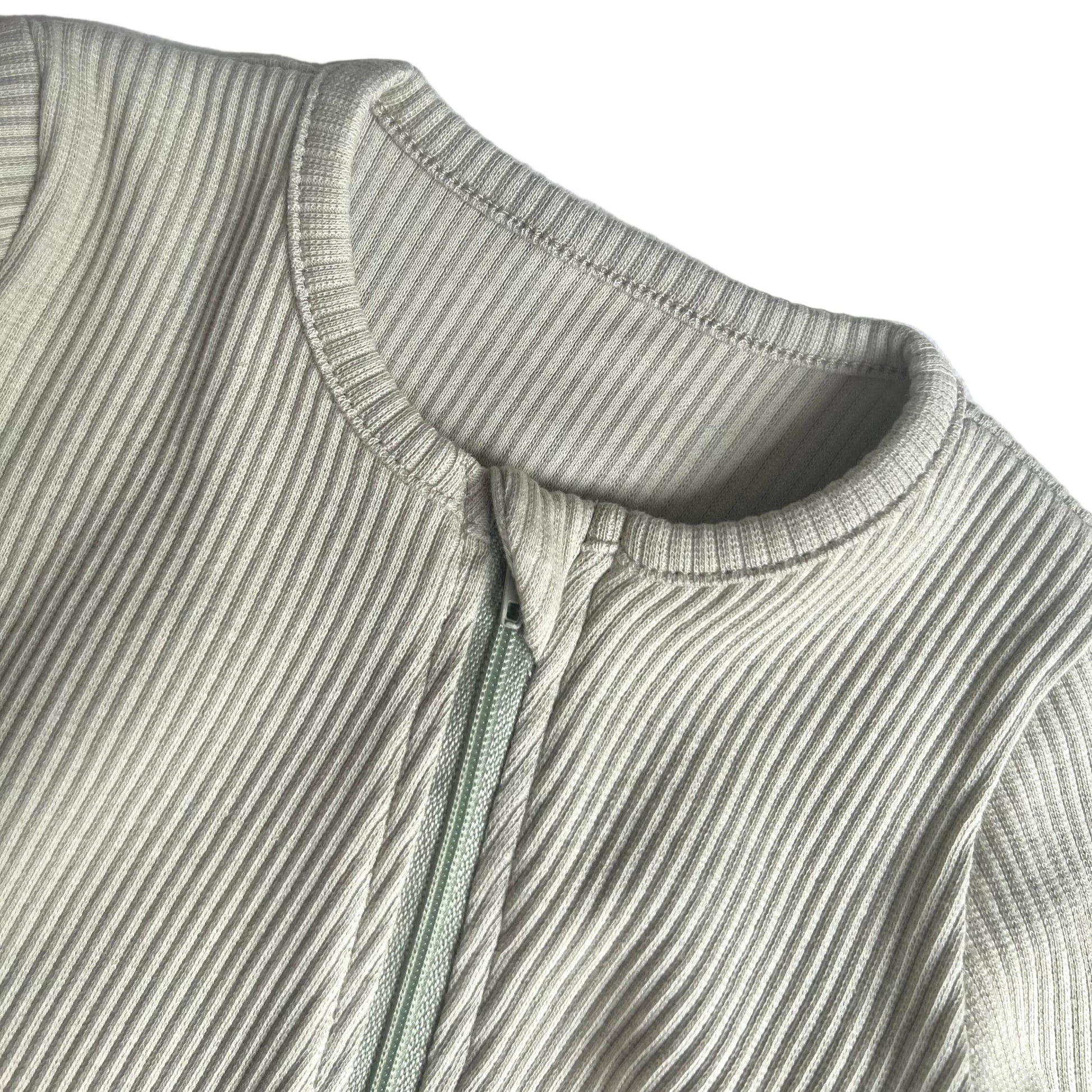 DreamBuy Sage Zip Sleepsuit: 3-6M