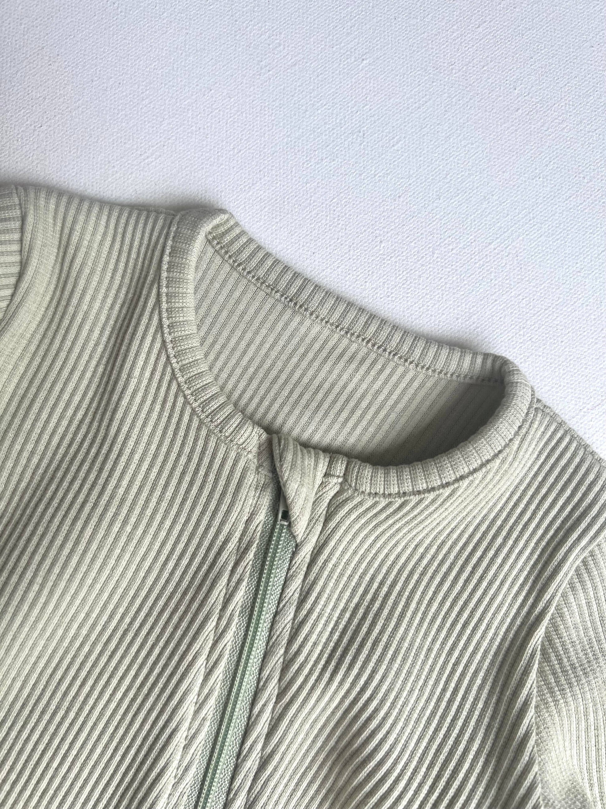 DreamBuy Sage Zip Sleepsuit: 6-12M