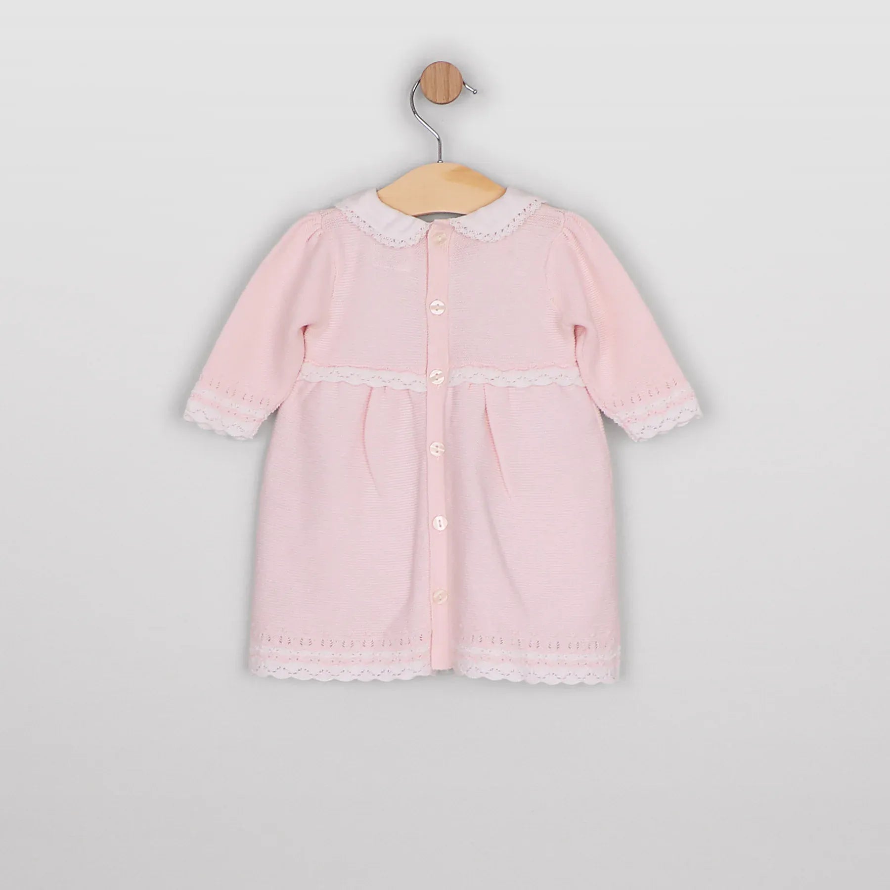 Emile et Rose baby clothing Emile et Rose 'Millie' Pink Dress with Tights