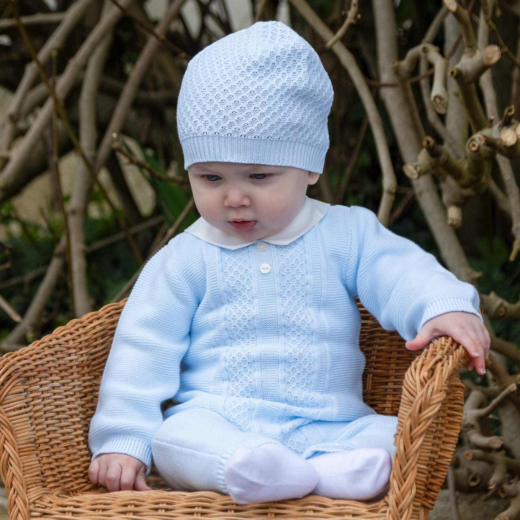Emile et Rose baby clothing Emile et Rose 'Munro' Knitted outfit with Hat