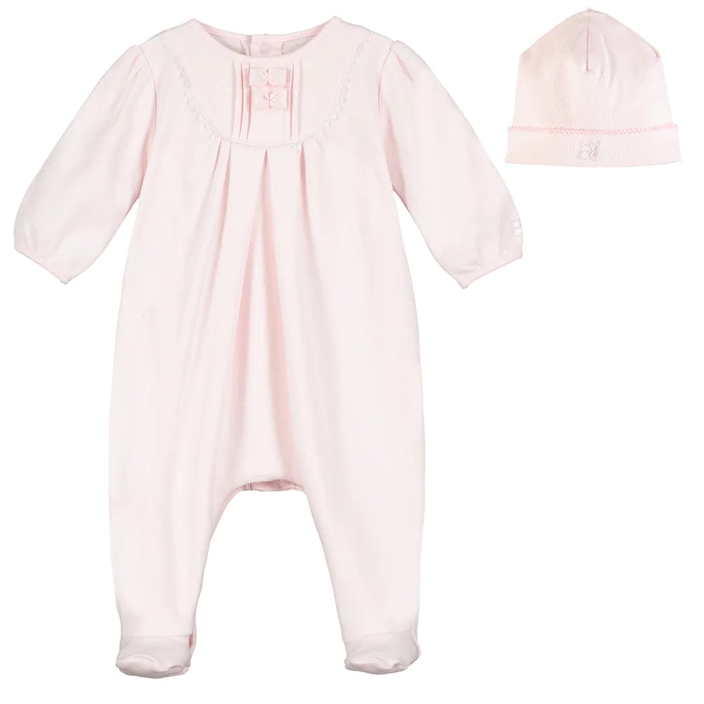 Emile et Rose baby grow Emile Et Rose 'Shantel' babygrow & hat