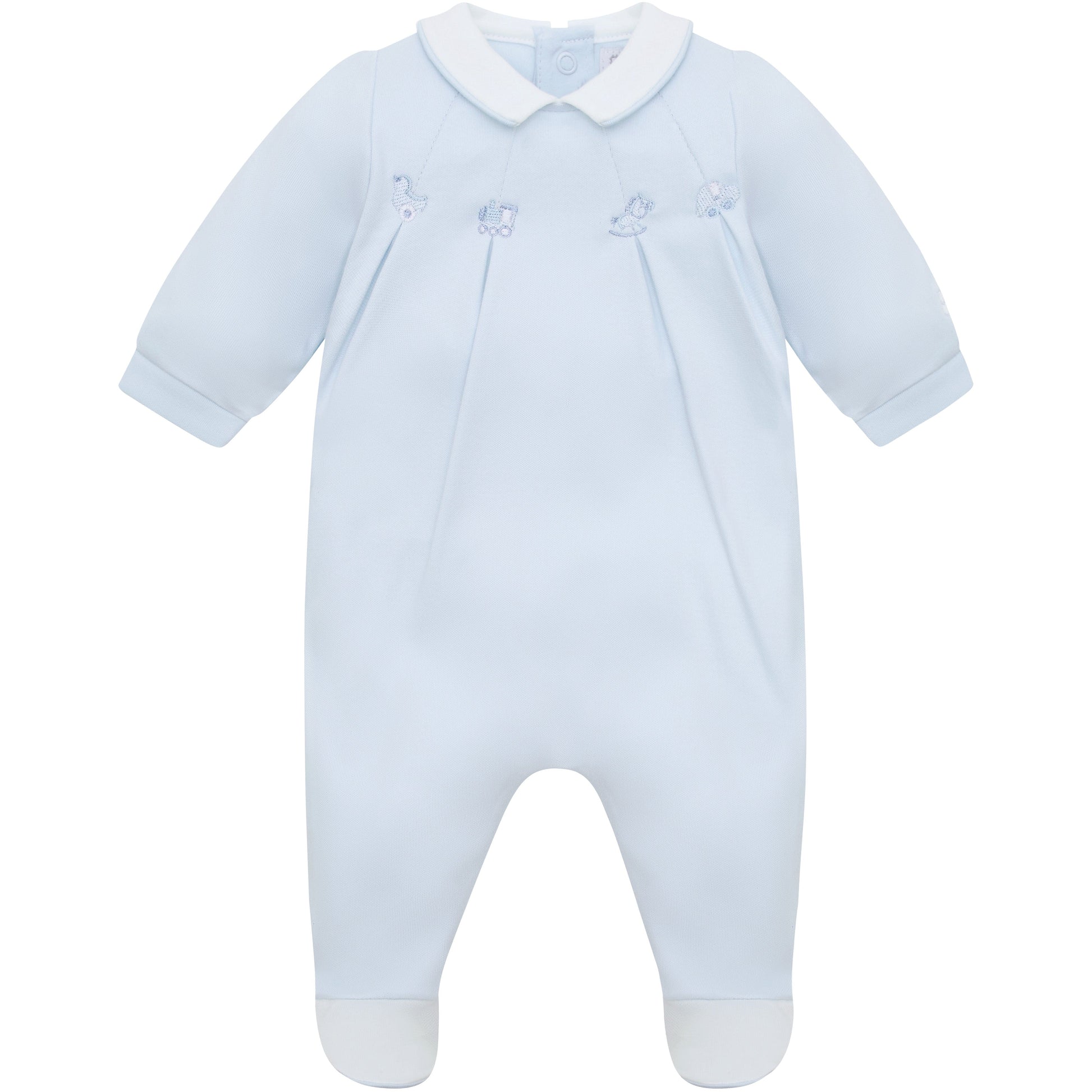 Emile et Rose Babygrow Emile et Rose Blue 'Lenny' Babygrow