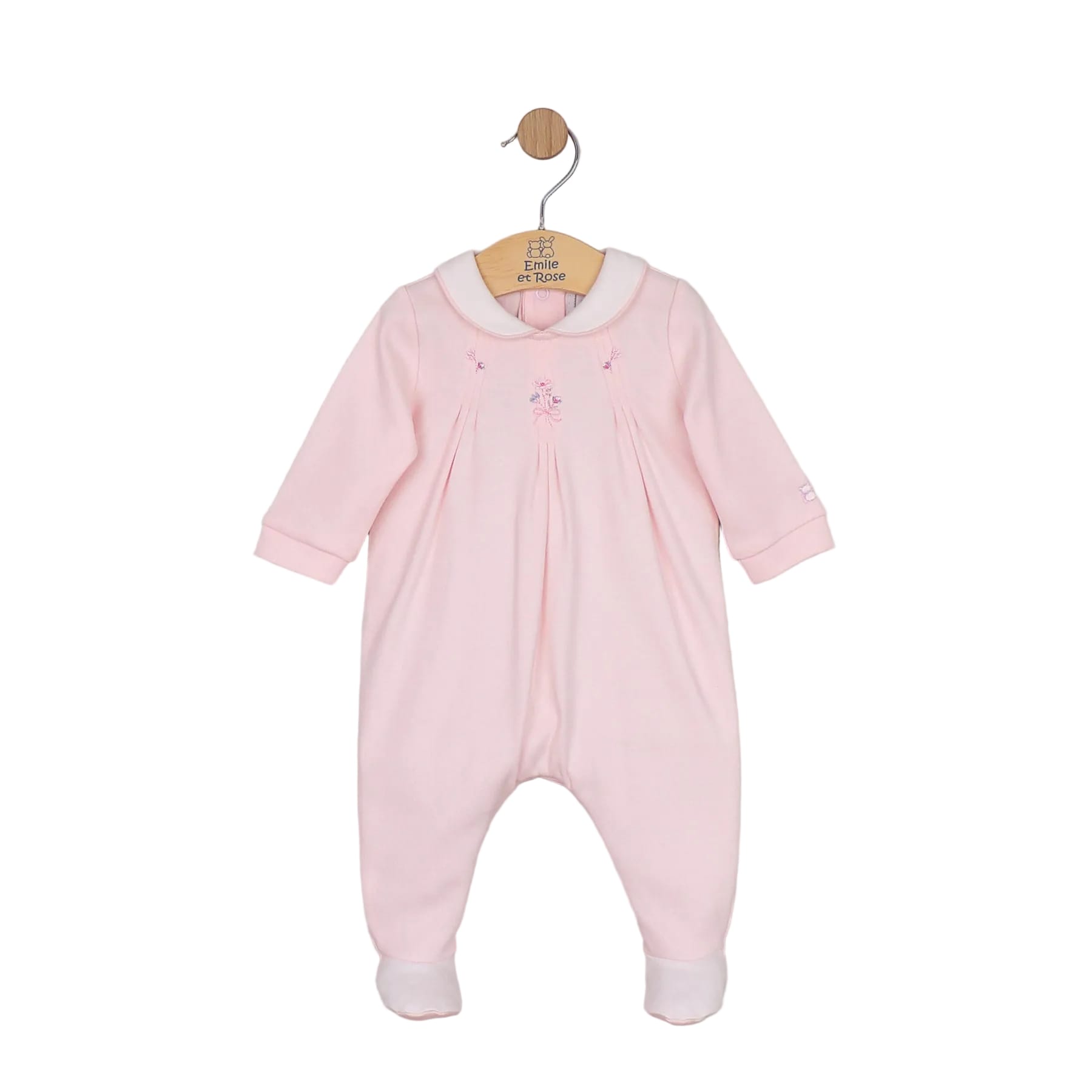 Emile et Rose Babygrow Emile et Rose 'Lara' Pink Babygrow