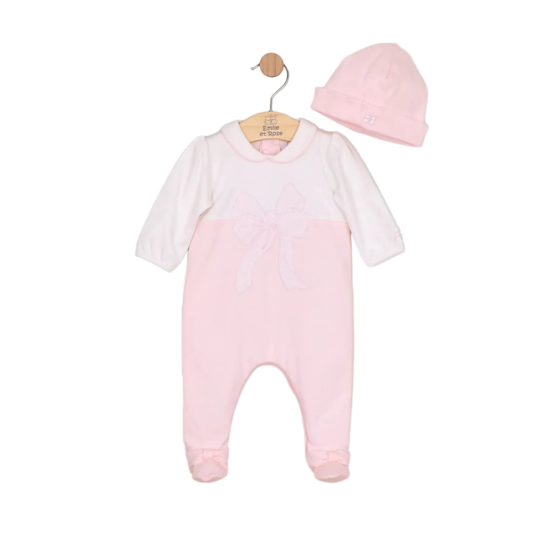 Emile et Rose Babygrow Emile et Rose 'Maya' Babygrow with Hat