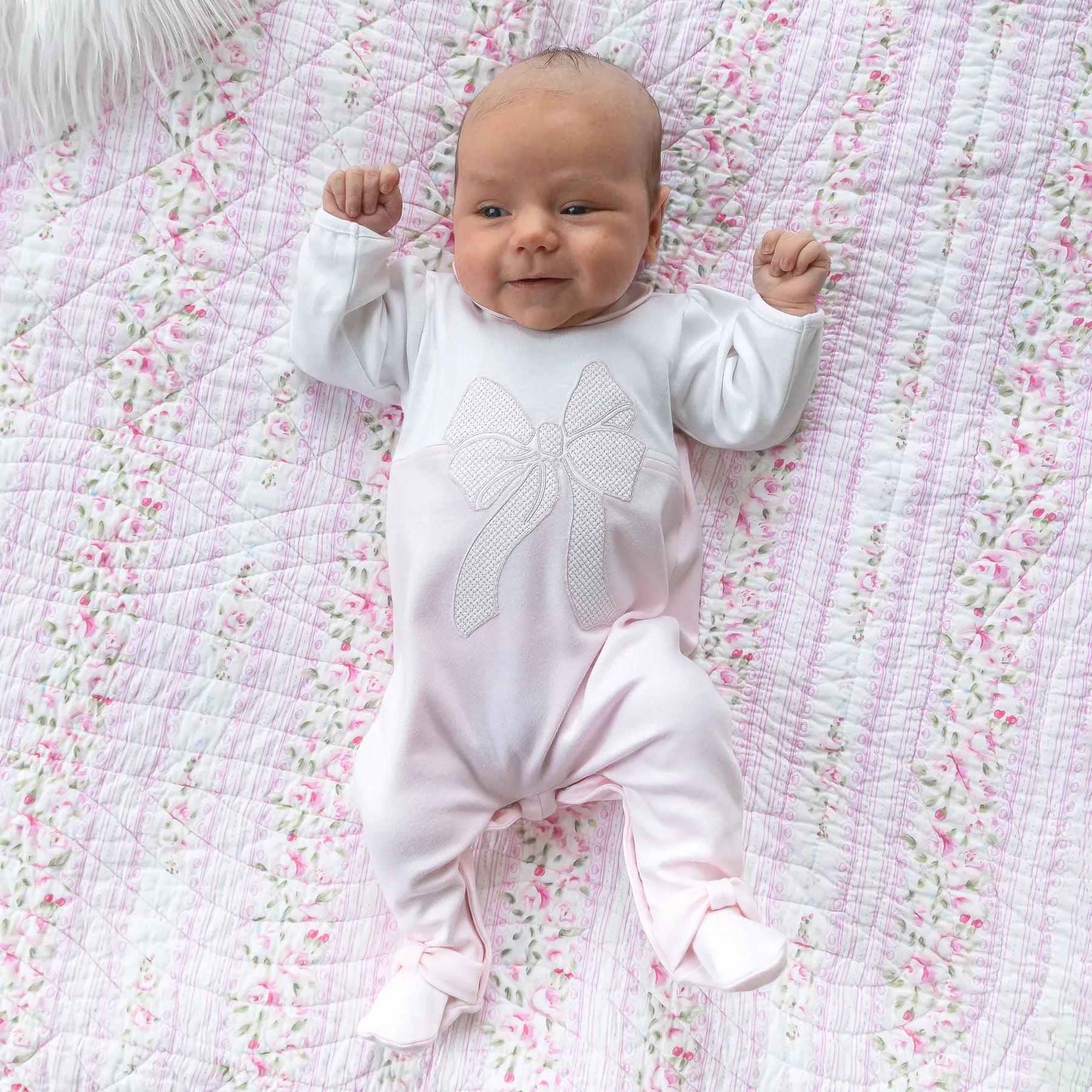 Emile et Rose Babygrow Emile et Rose 'Maya' Babygrow with Hat