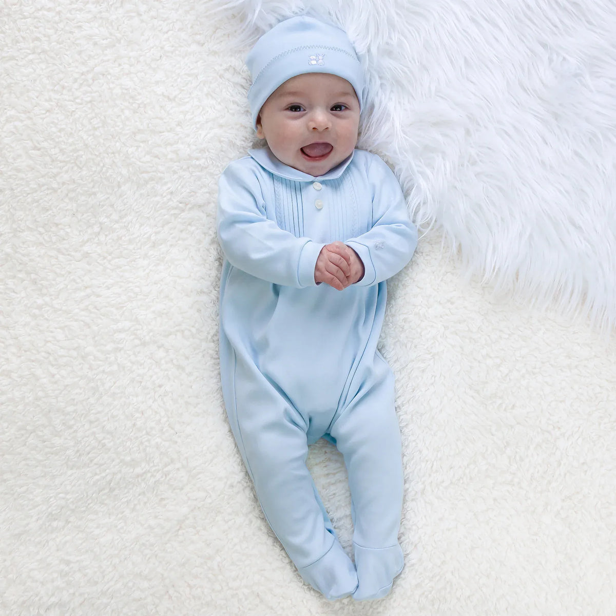 Emile et Rose Babygrow Set Emile Et Rose Michael Babygrow and Hat