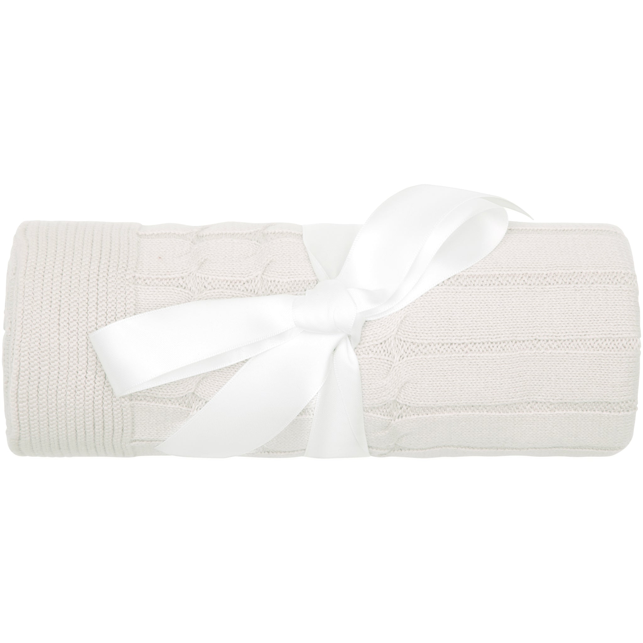 Emile et Rose Blanket Emile et Rose 'Genoa' Stone Knit Baby Blanket
