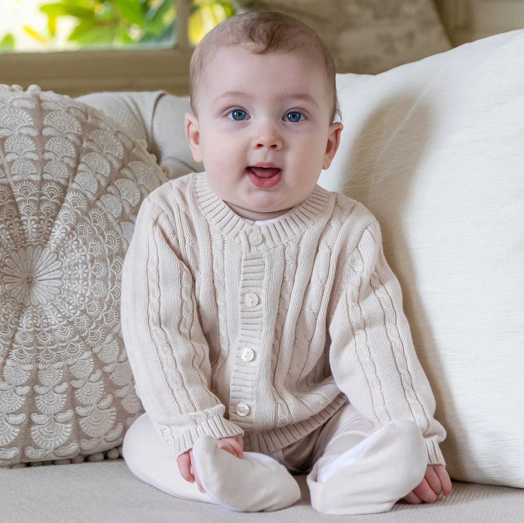 Emile et Rose Cardigan Emile Et Rose Morgan Stone Cardigan