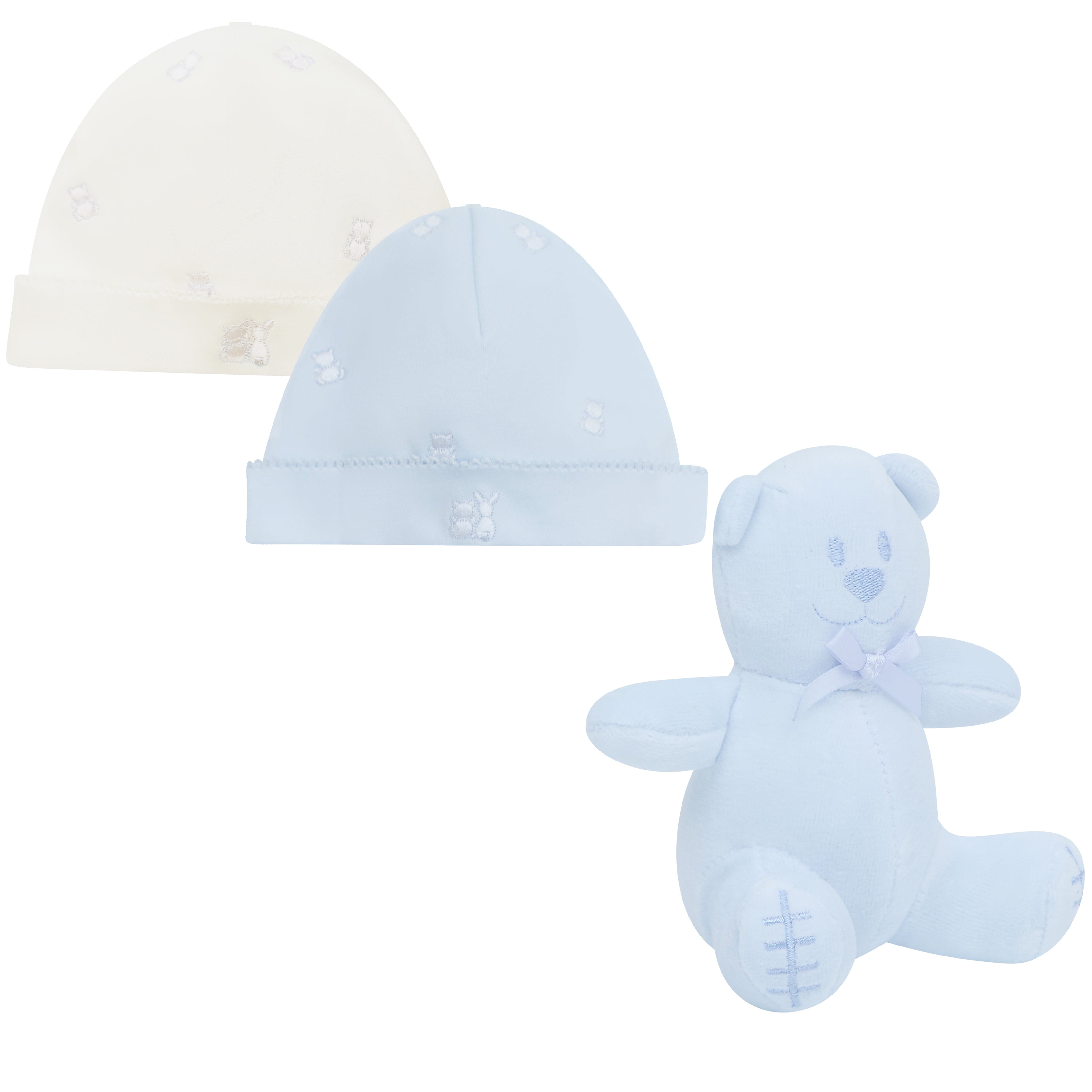 Emile et Rose Gifts Emile et Rose 'Linden' Blue Hats Gift Set