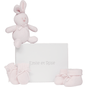 Emile et Rose Hat & Gloves Emile Et Rose Kelsey Pink Set