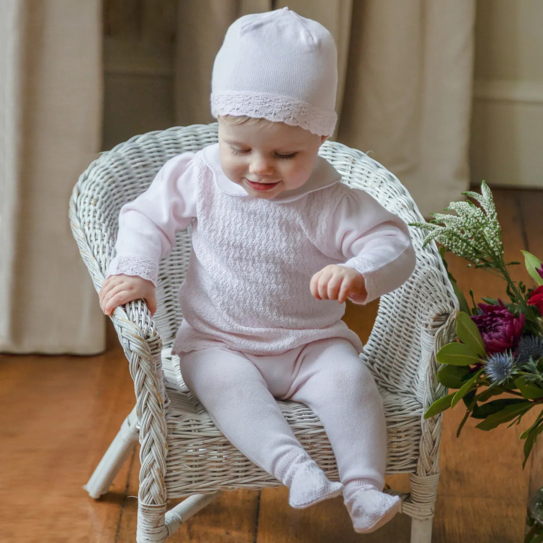 Emile et Rose Three Piece Set Emile Et Rose Minny 2 piece and Hat