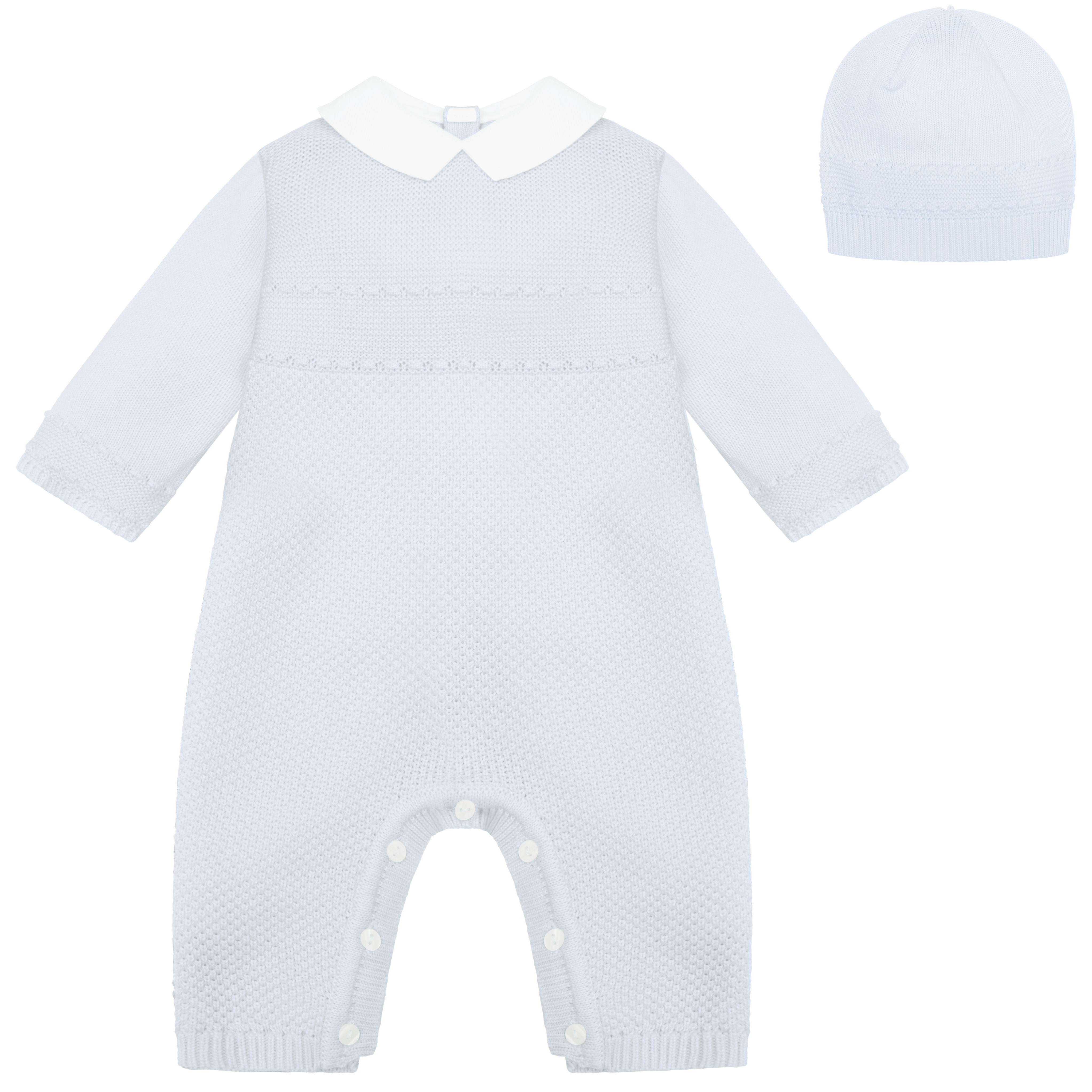 Emile et Rose Two Piece Emile Et Rose 'Kaleb' Knitted Outfit with Hat