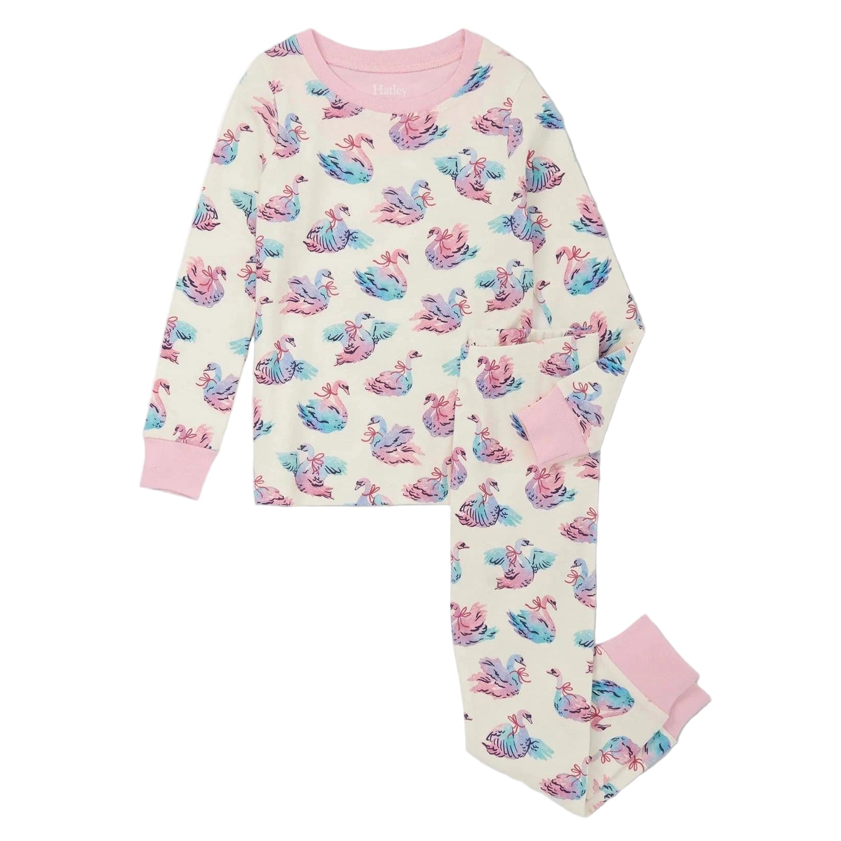 Hatley PJ Set Hatley Elegant Swan Pj Set