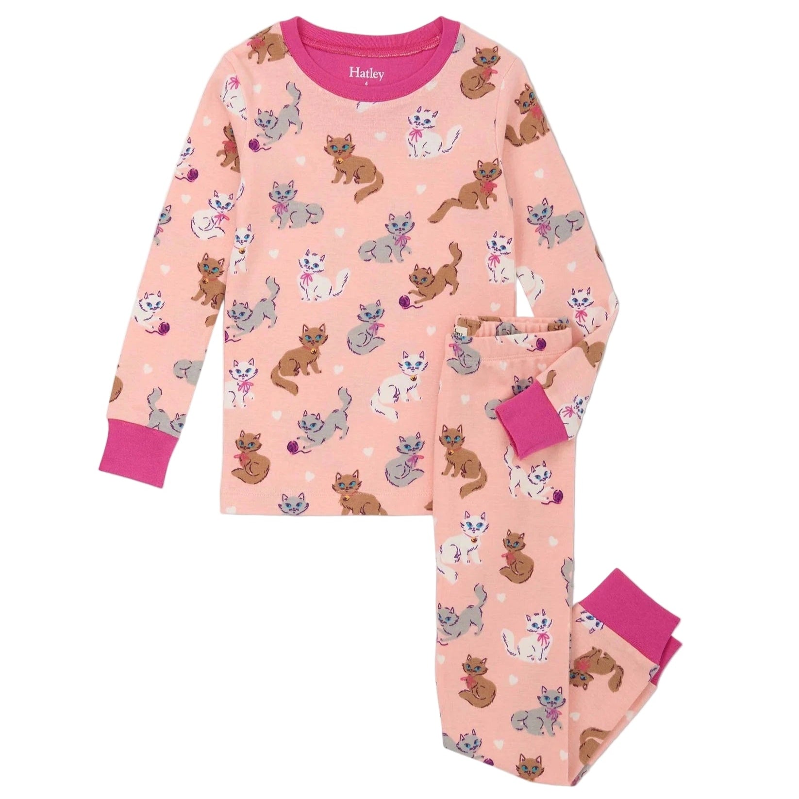 Hatley PJ Set Hatley Little Kitties Pj Set