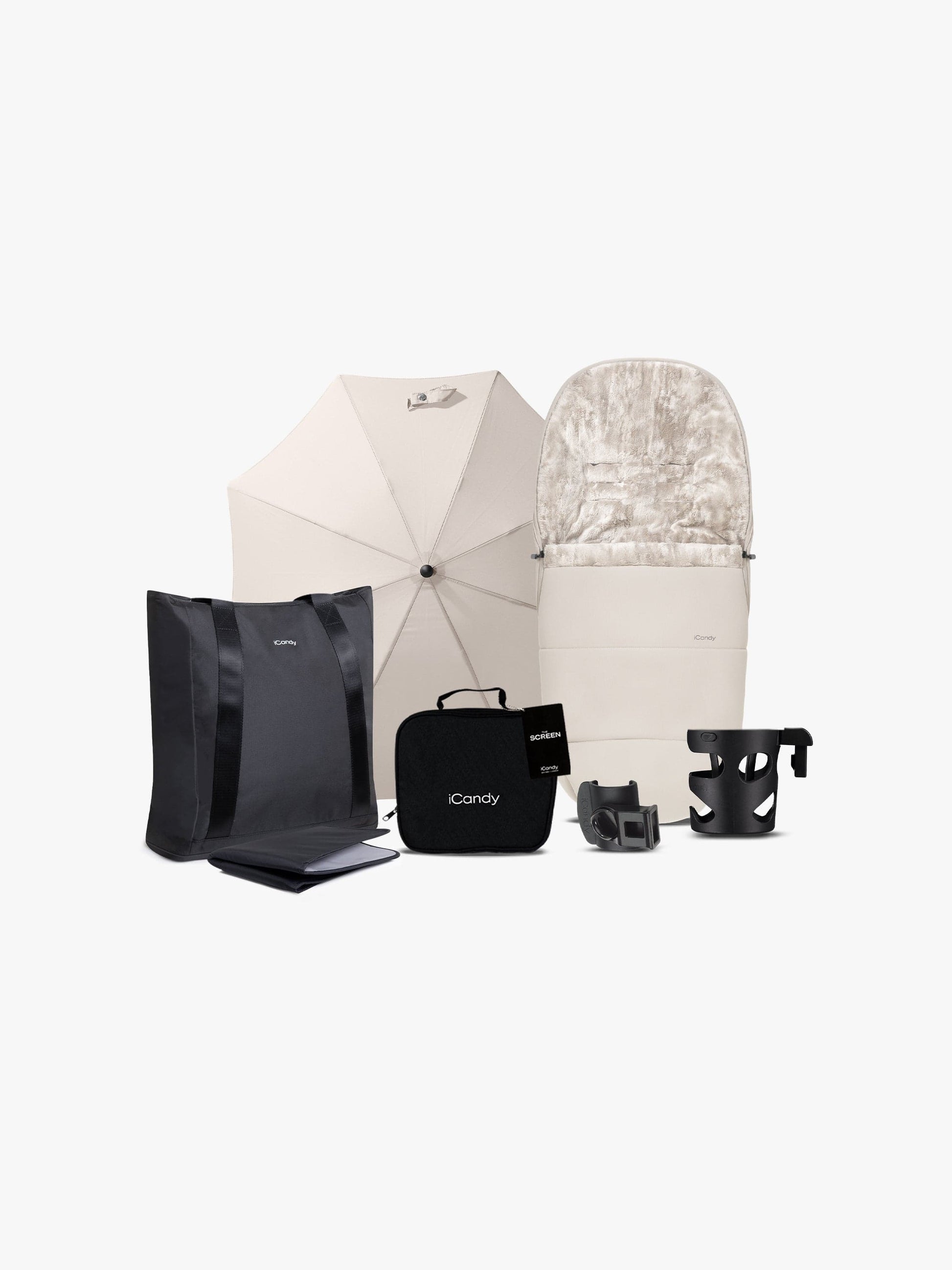 iCandy Prams & Pushchairs iCandy Core 2 Complete Bundle  - Sandstone