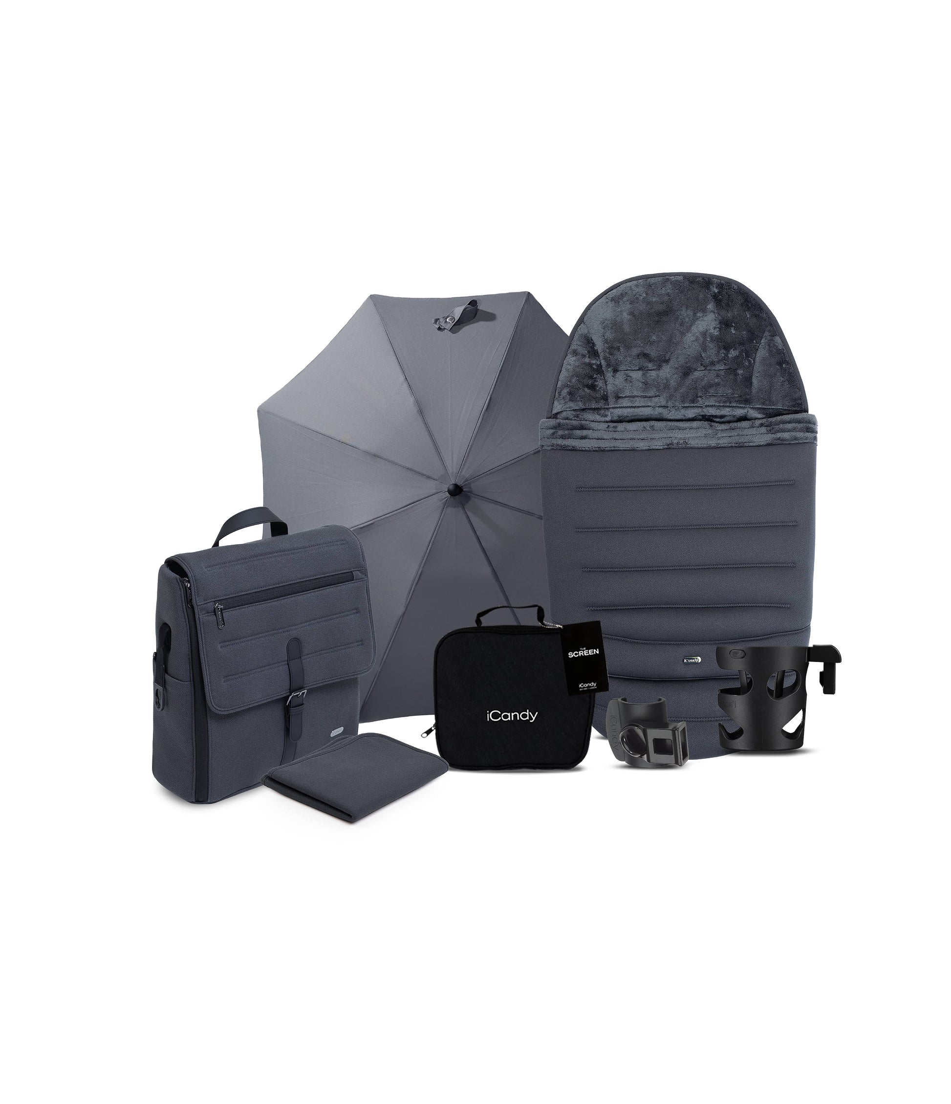 iCandy Prams & Pushchairs iCandy Peach 8 Complete Bundle - Grey