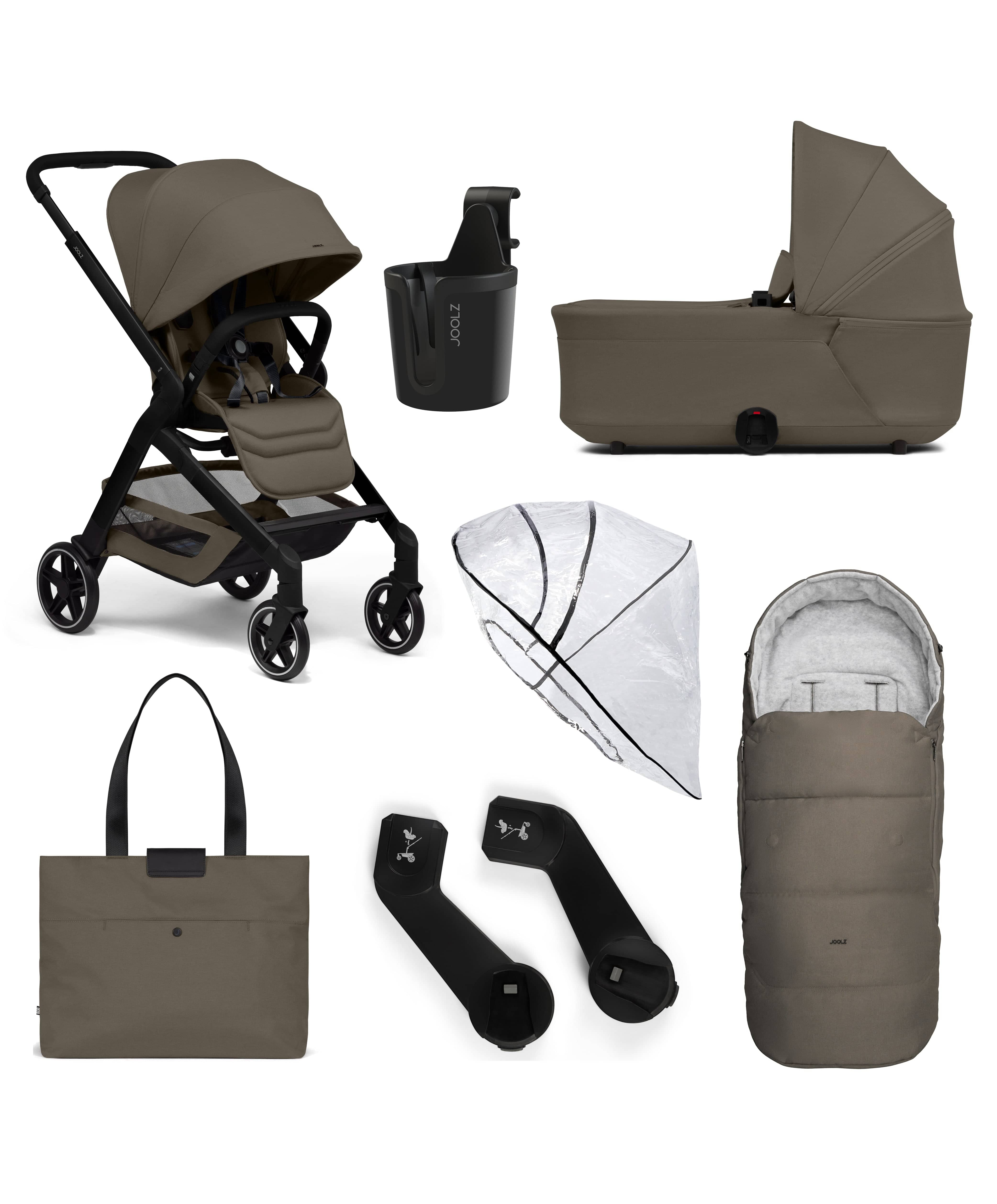 Joolz Prams & Pushchairs Hazel Brown Joolz Hub2 6 Piece Bundle - Hazel Brown