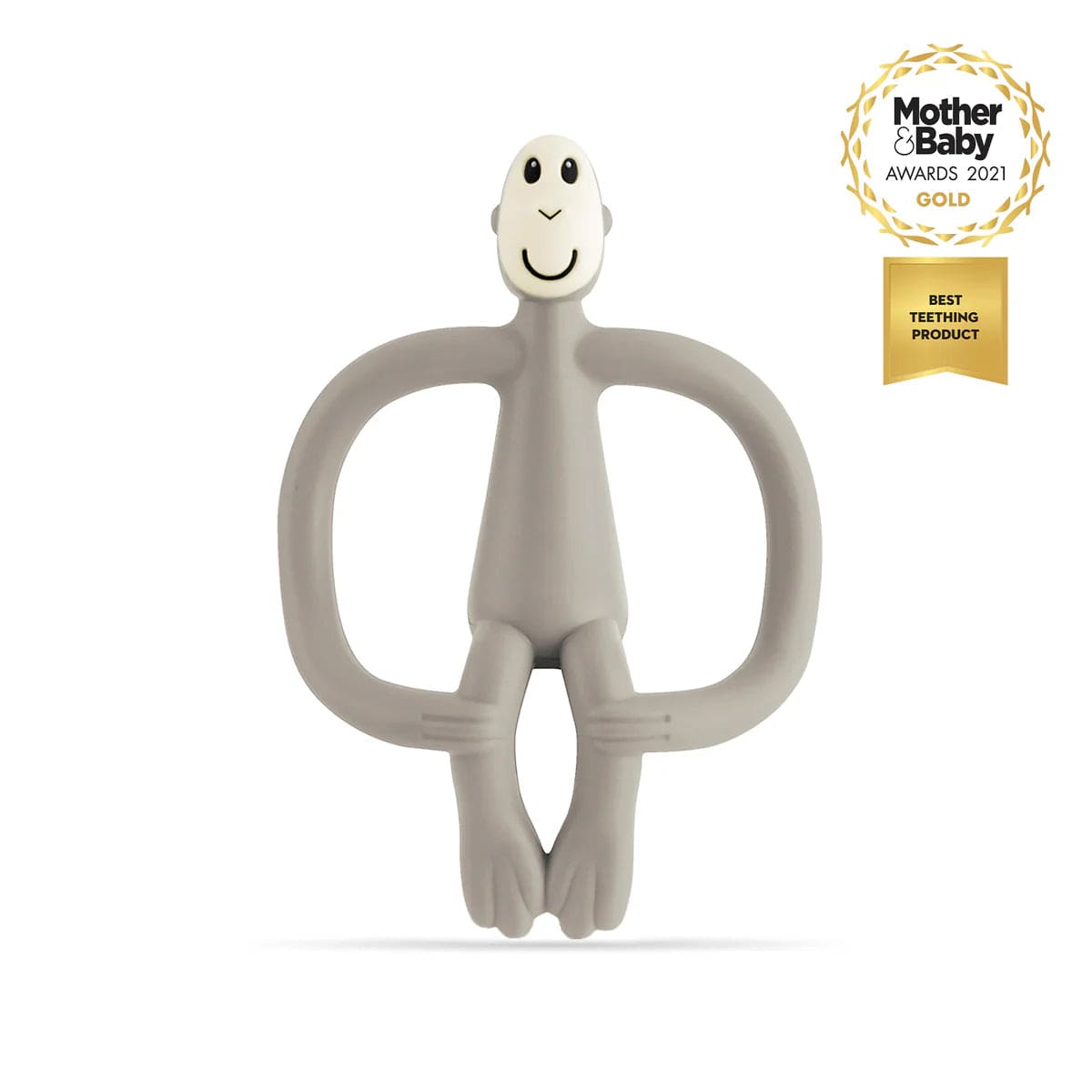 Matchstick Monkey Toys Matchstick Monkey Teething Toy - Grey
