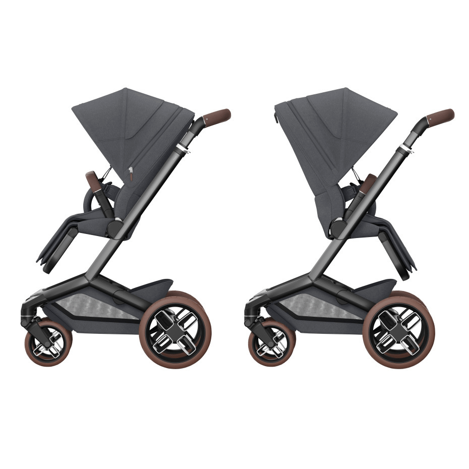 Maxi Cosi Fame Stroller - Twilic Graphite  Bababoom Boutique