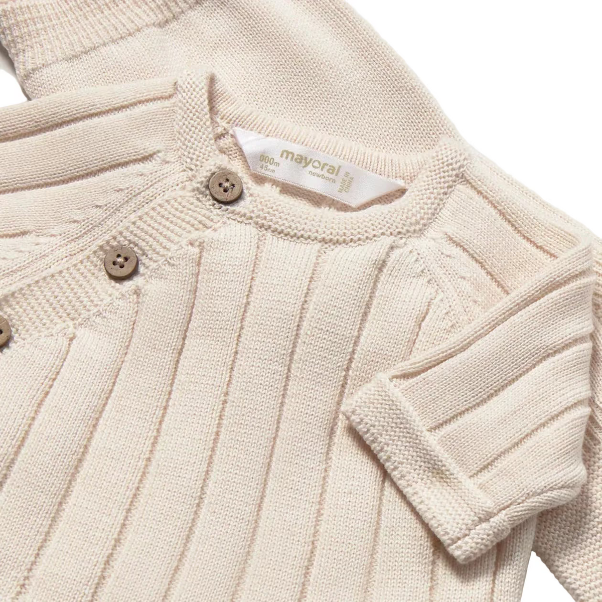 Mayoral 3 Piece Set Mayoral Cream 3 Piece Knit Set
