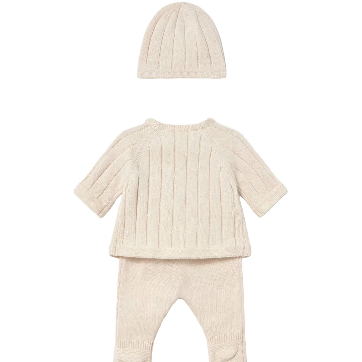 Mayoral 3 Piece Set Mayoral Cream 3 Piece Knit Set
