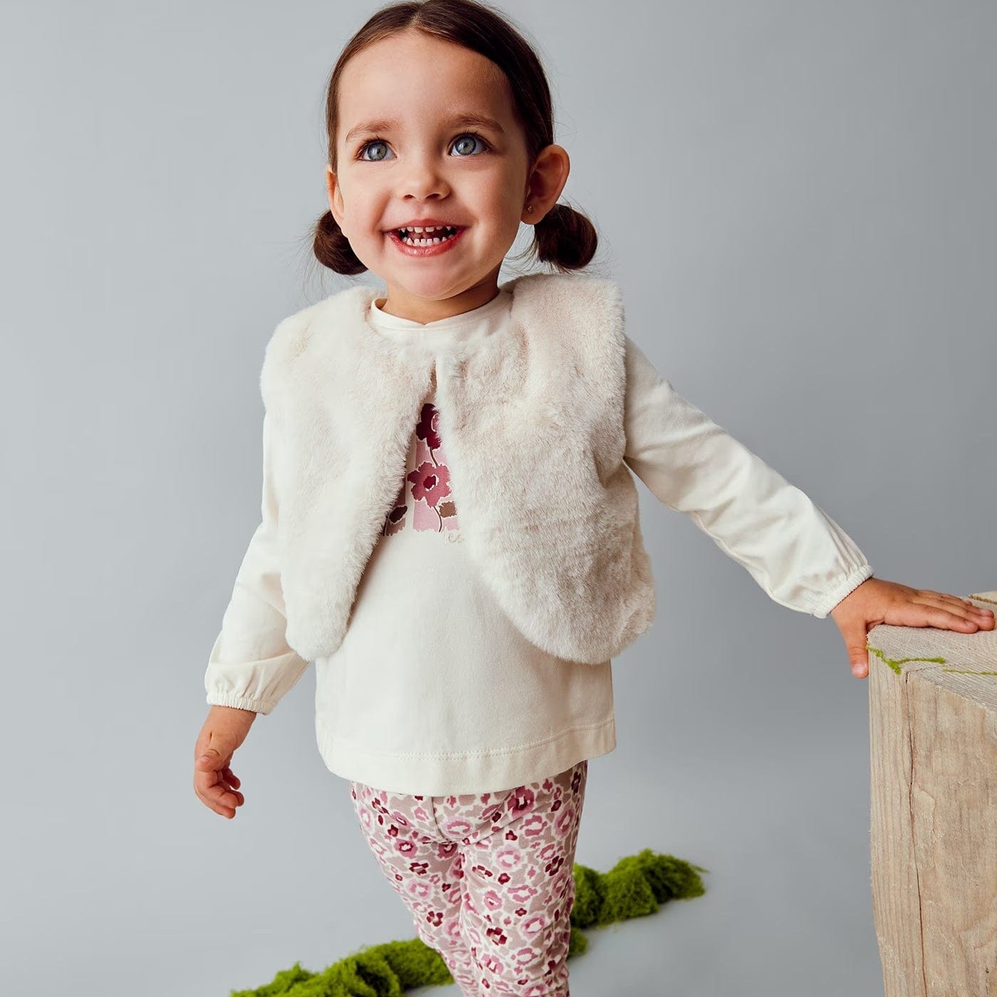 Mayoral baby clothing Mayoral Girls Gilet Three Piece Set