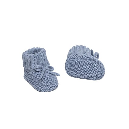 Mayoral baby & toddler boots Mayoral Blue Knit Booties